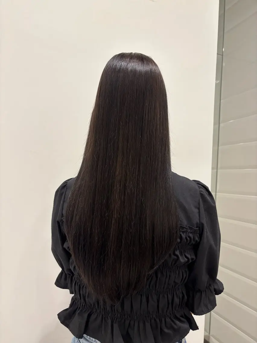 ロング 💞韓国カラー💞 あやかのヘアスタイル