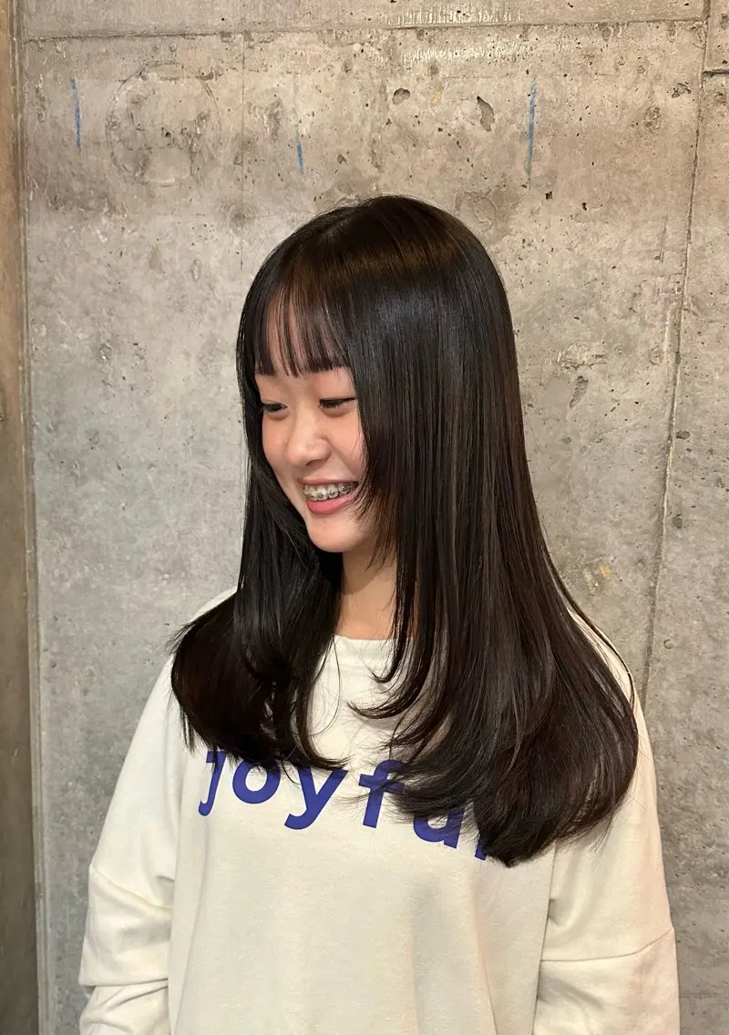 💫なんか髪の毛伸びてきた💫◼️カット◼️カット➕韓国式ウォータートリートメント‼️の写真