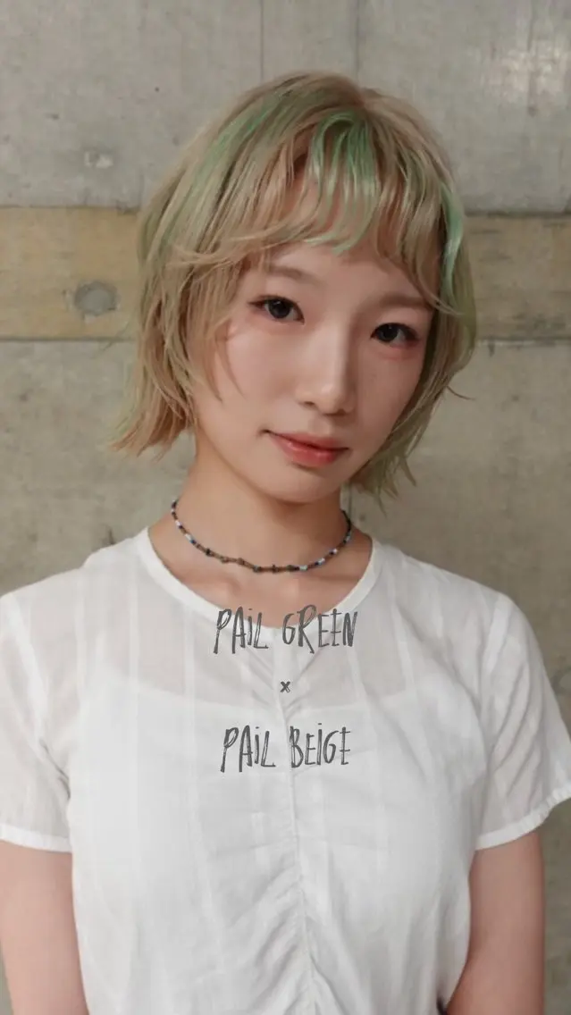 カラー wewe: momoeのヘアスタイル