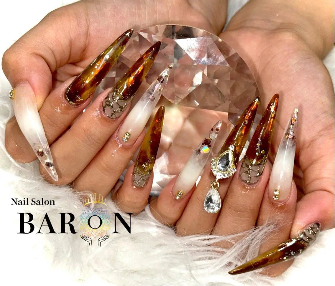ネイル ハンドネイル ♛︎BARON♛︎ MASAMIのネイルデザイン