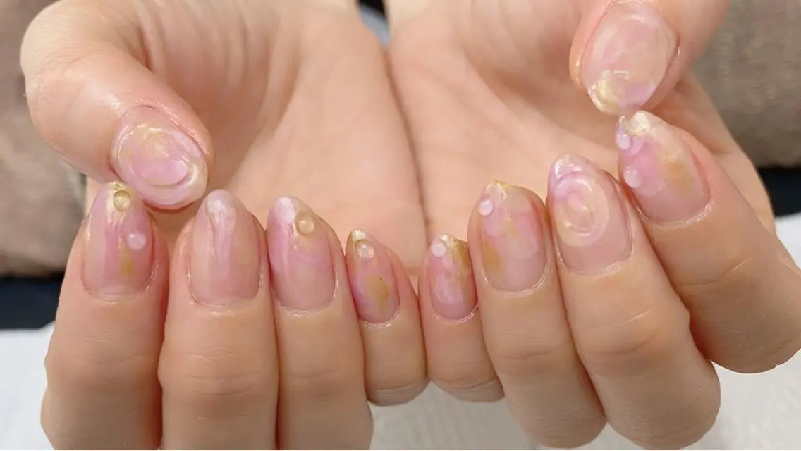 ネイル ニュアンスネイル ハンドネイル ハンドケア u sのネイルデザイン