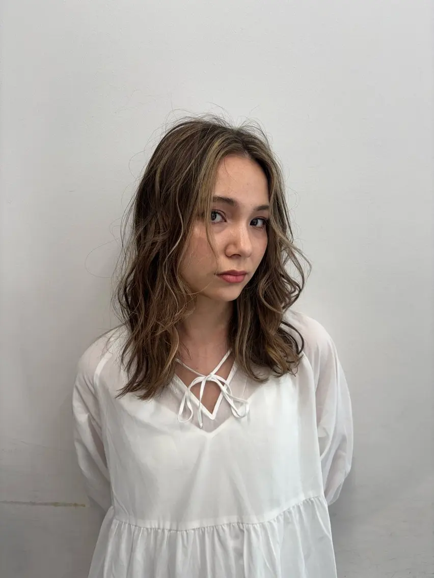 ミディアム ⭐️無料!カット モデル募集⭐️夕貴のヘアスタイル