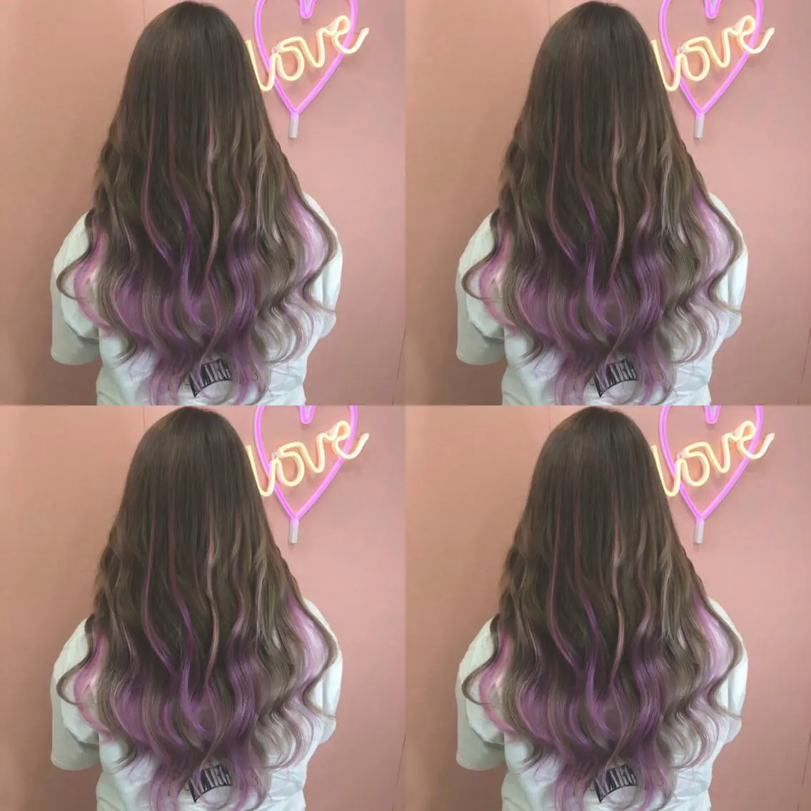 ロング カラー ハイライトカラー ピンクカラー ハイライト 🌷MAYU 🌷のヘアスタイル