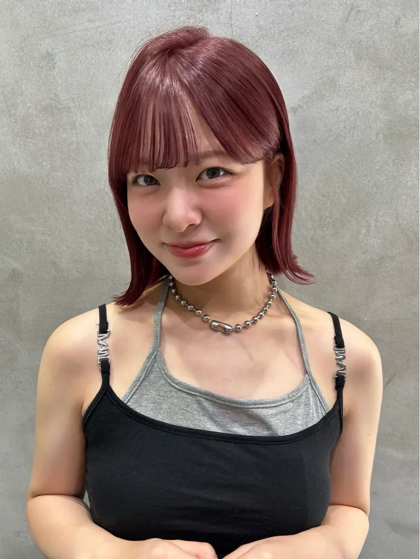 ミディアム ヘアカラー ai | 似合わせhair♡のヘアスタイル