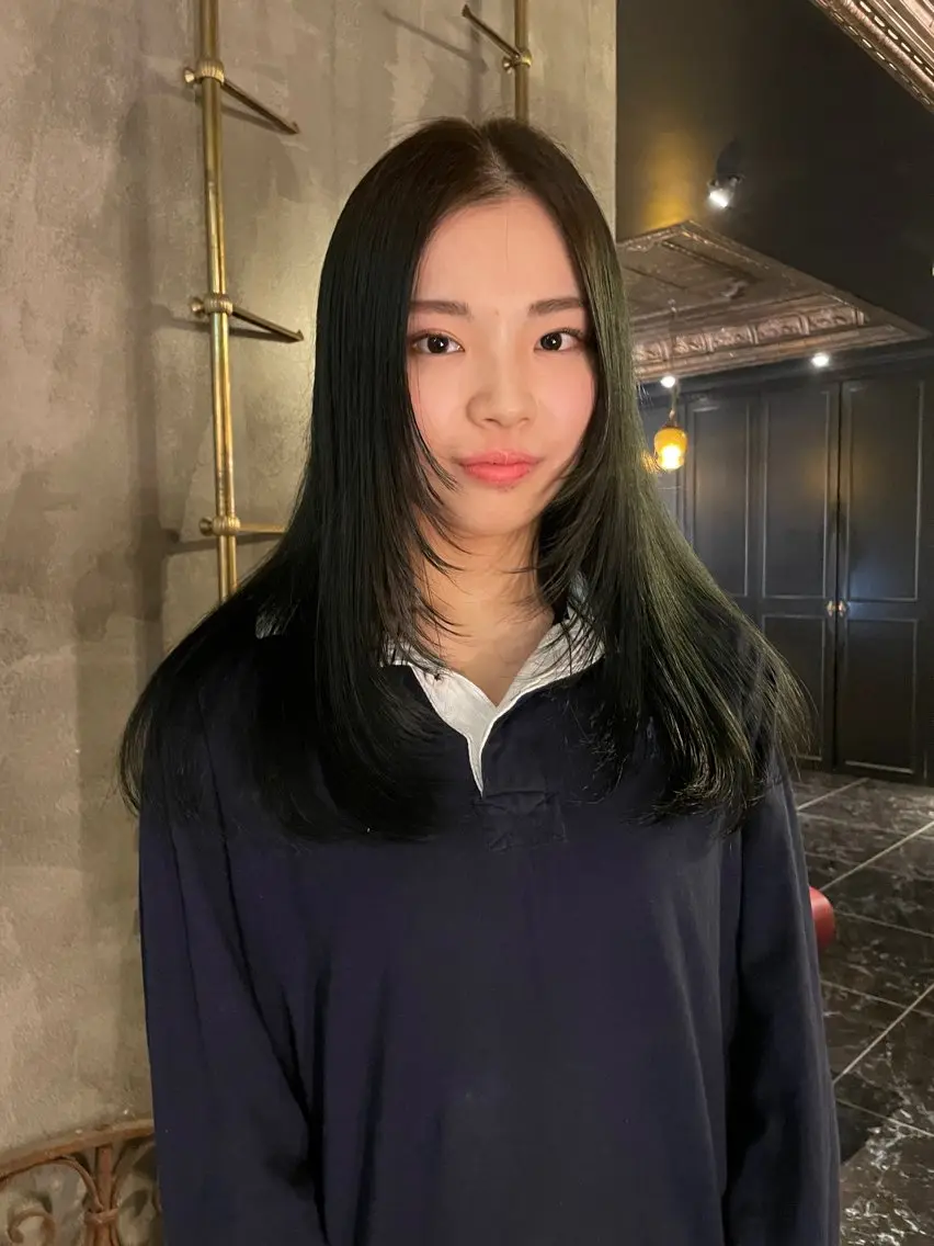 ロング カラー パーマ ヘアアレンジ 似合わせカラー / レイヤーMADOKAのヘアスタイル