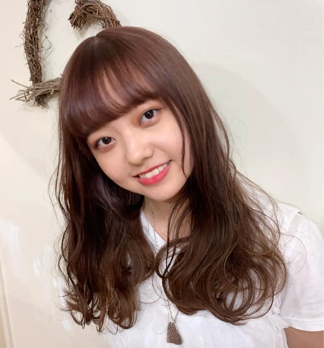 セミロング カット トリートメント 一ノ瀬 暁のヘアスタイル