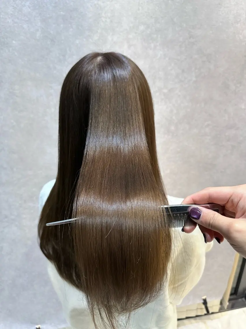 ロング カラー カット ヘアカラー トリートメント 【𝐀𝐬𝐡大森】 石崎竜祐のヘアスタイル