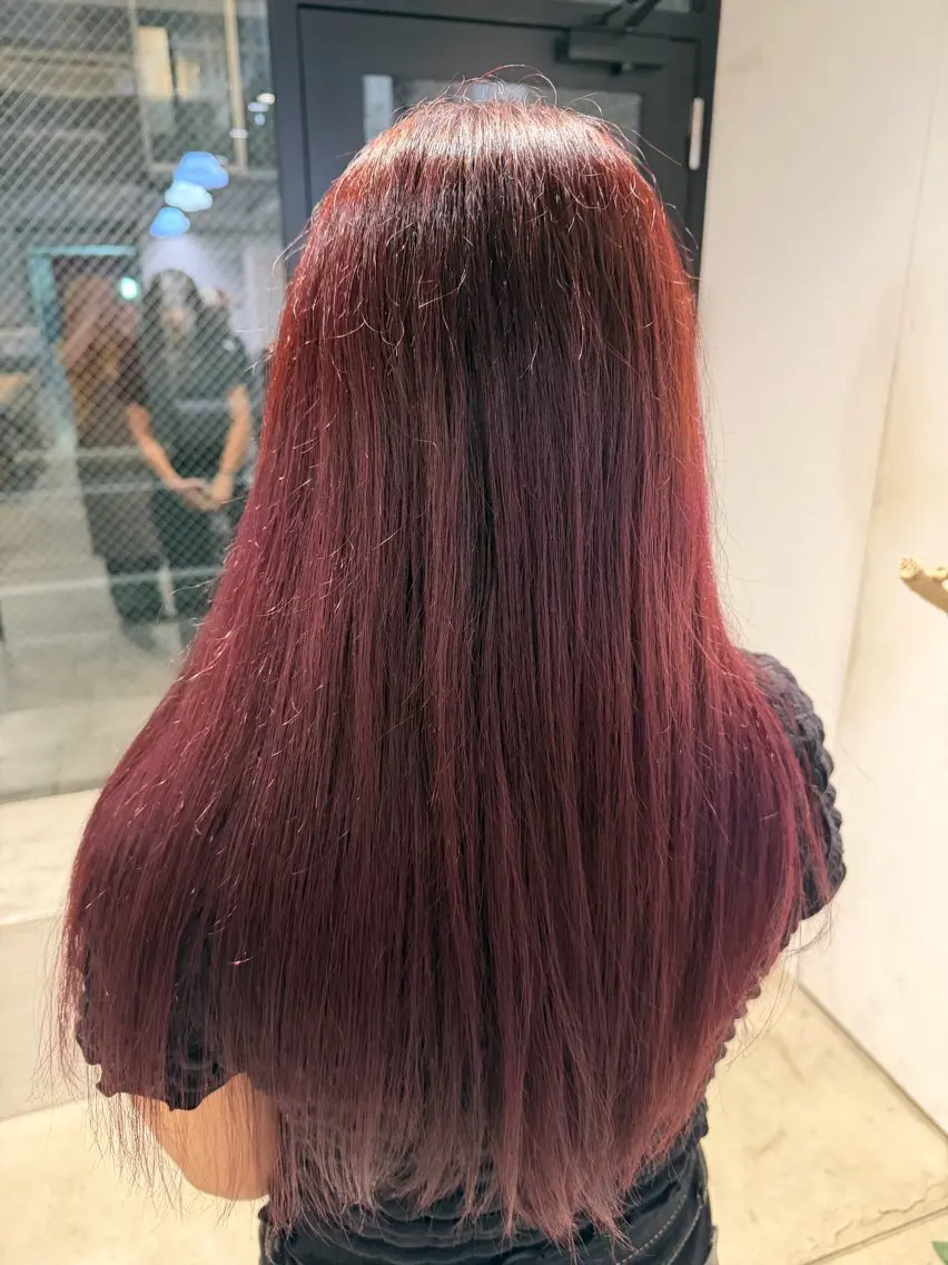 ロング ヘアカラー トリートメント ヘッドスパ メンズカットカラー/ ヘッドスパ☾/ユナのヘアスタイル