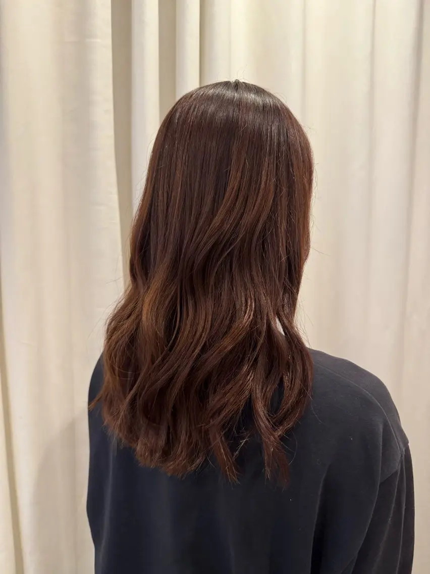 セミロング 玉井 楓果のヘアスタイル