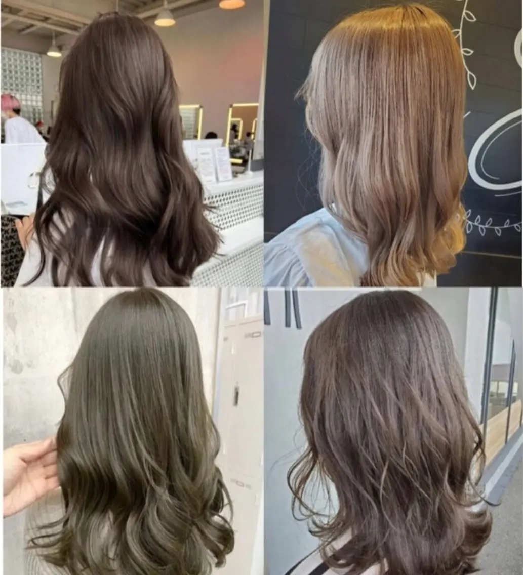 カラー 山口 祐美帆のヘアスタイル