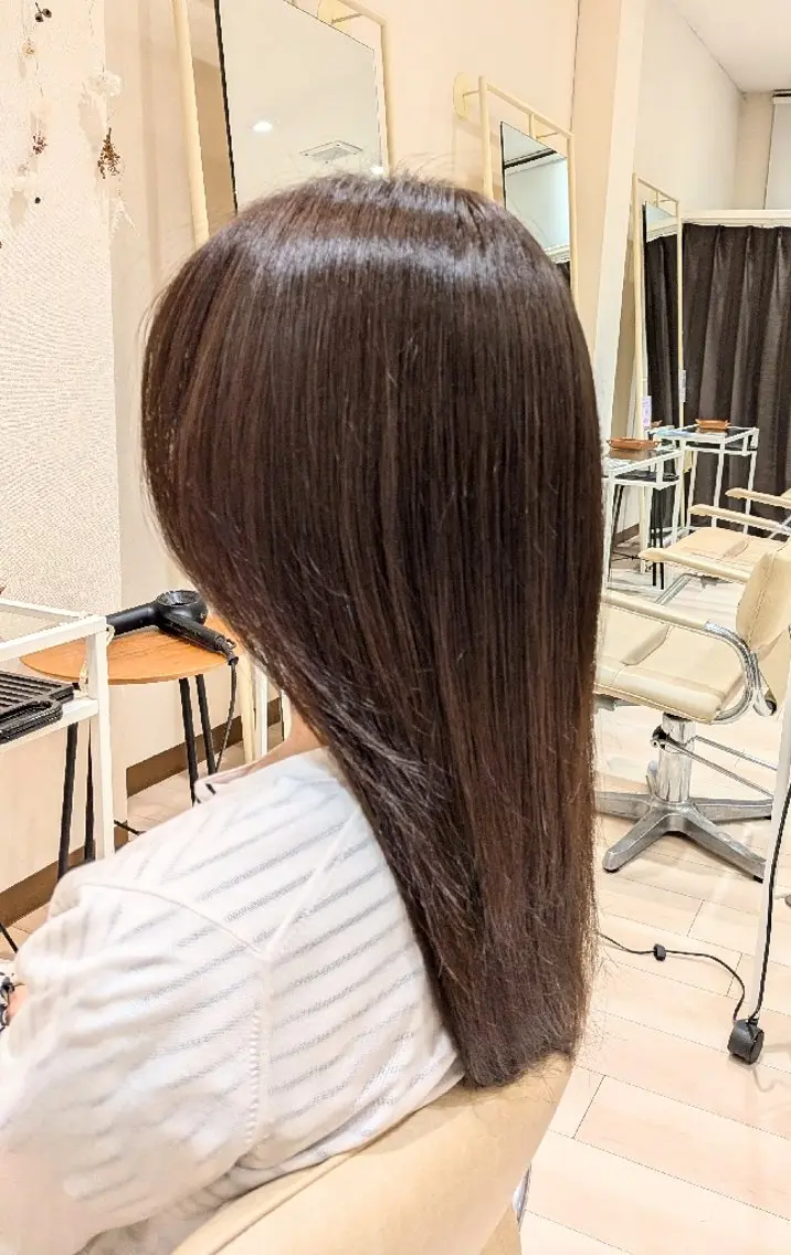 ロング ヘアカラー 深田 和瑛のヘアスタイル