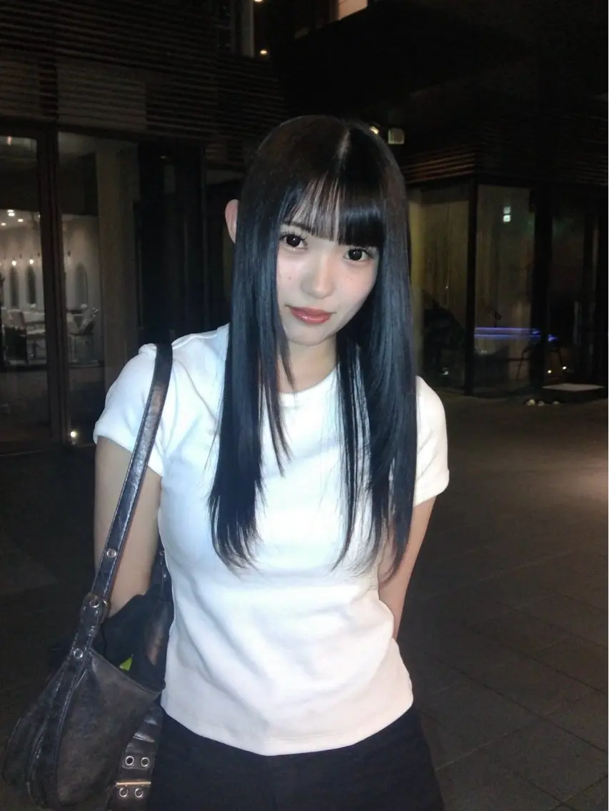 カラー 黒髪 ブルーカラー ブルーブラック 髪質改善 ヘアカラー 稲田麗葉 /艶カラー/髪質改善のヘアスタイル