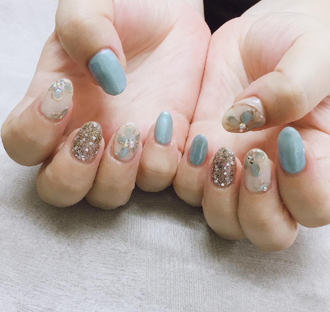 ネイル ニュアンスネイル ハンドネイル 推しネイル | 　aycnailのネイルデザイン
