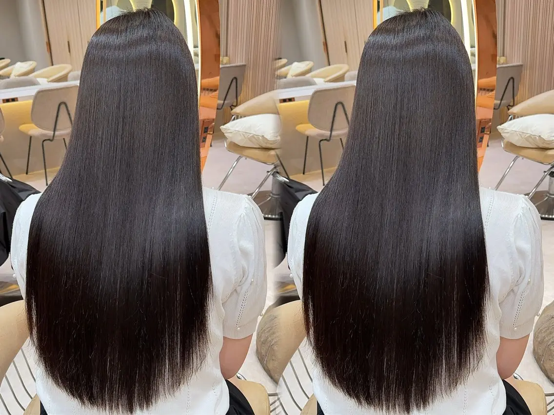 セミロング カラー カット ヘアカラー 縮毛矯正 縮毛矯正✨🫧 レイヤー川村利幸のヘアスタイル