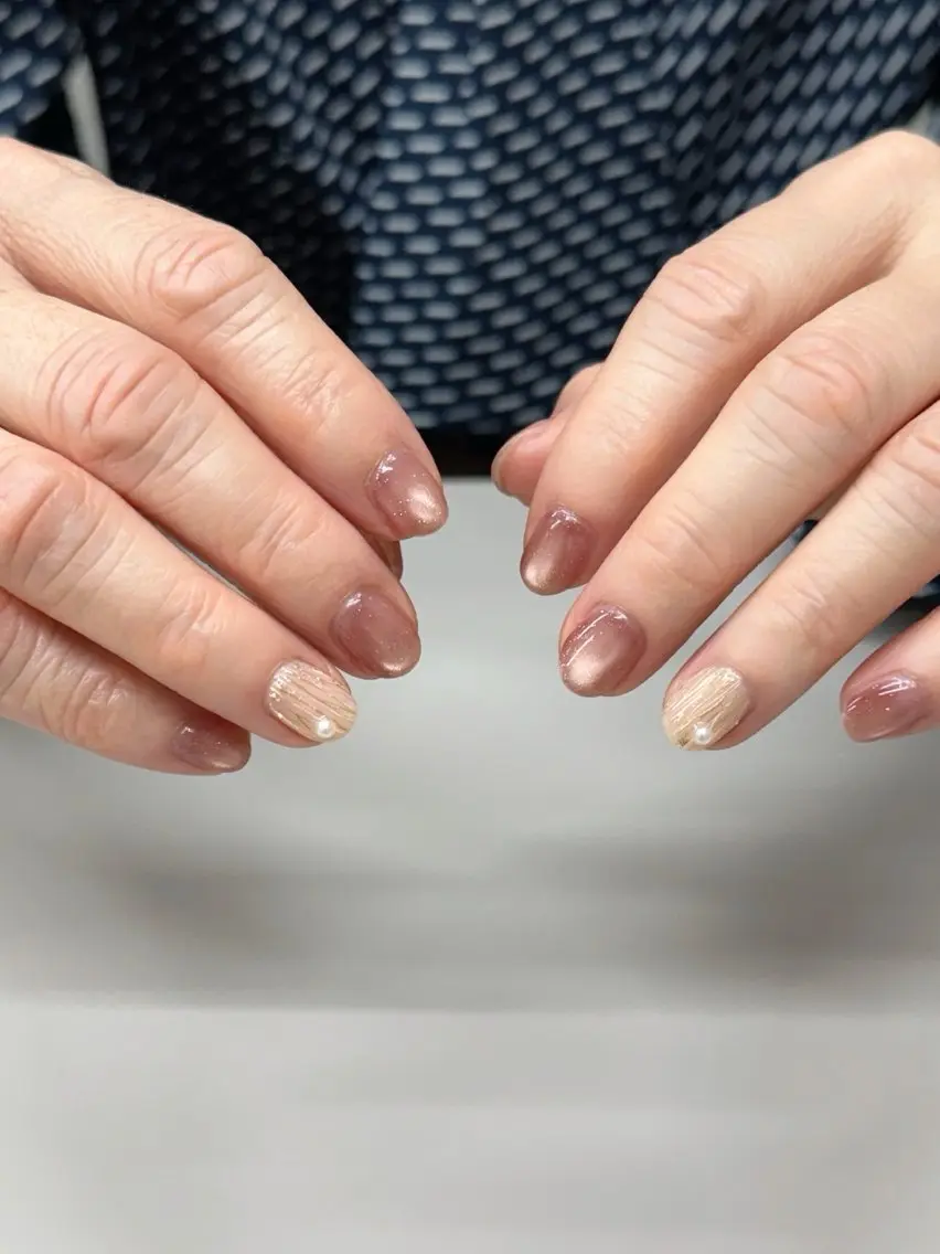 ネイル アートネイル シンプルネイル nail wrk. /JUNのネイルデザイン