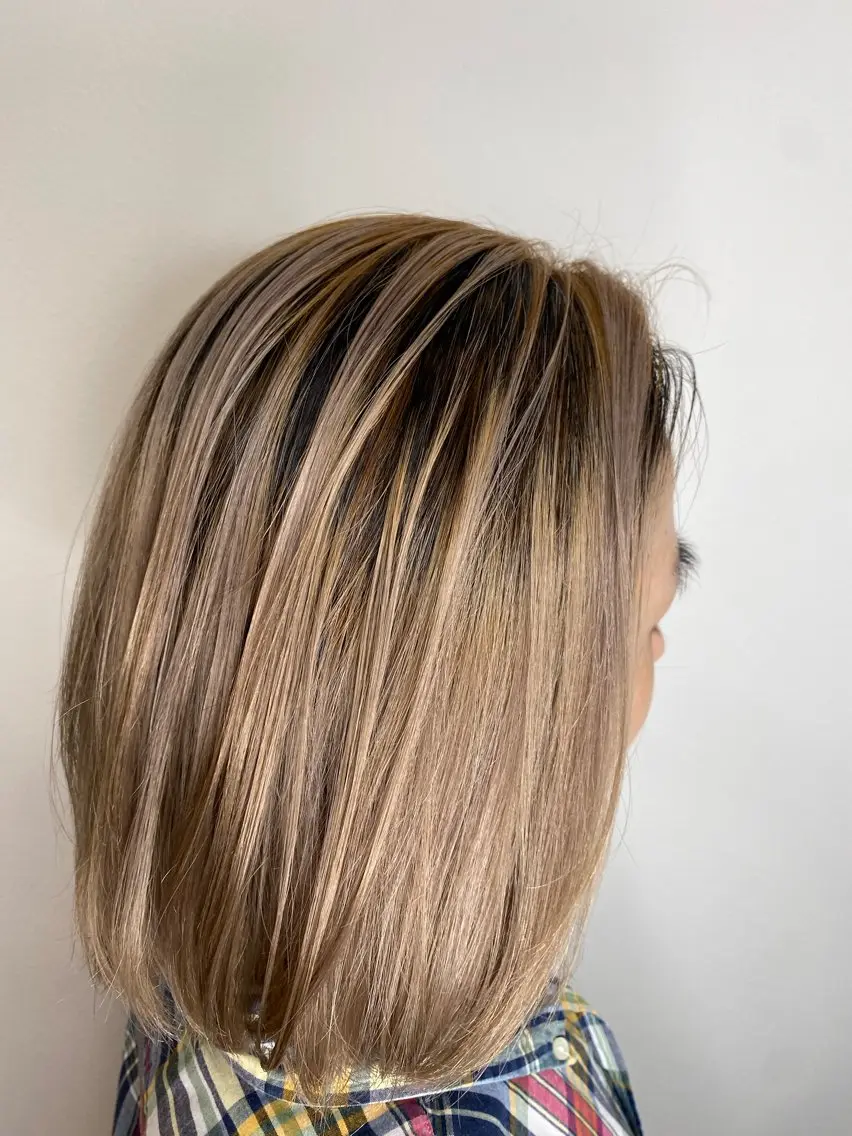 ミディアム カラー ヘアカラー トリートメント Hiroshi ヒロシのヘアスタイル
