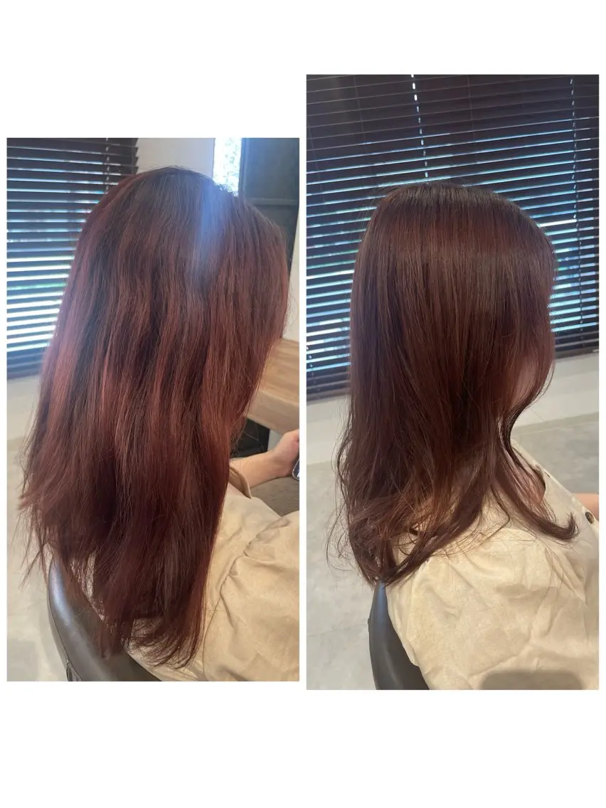 ロング パーマ やまこし 美裕樹のヘアスタイル