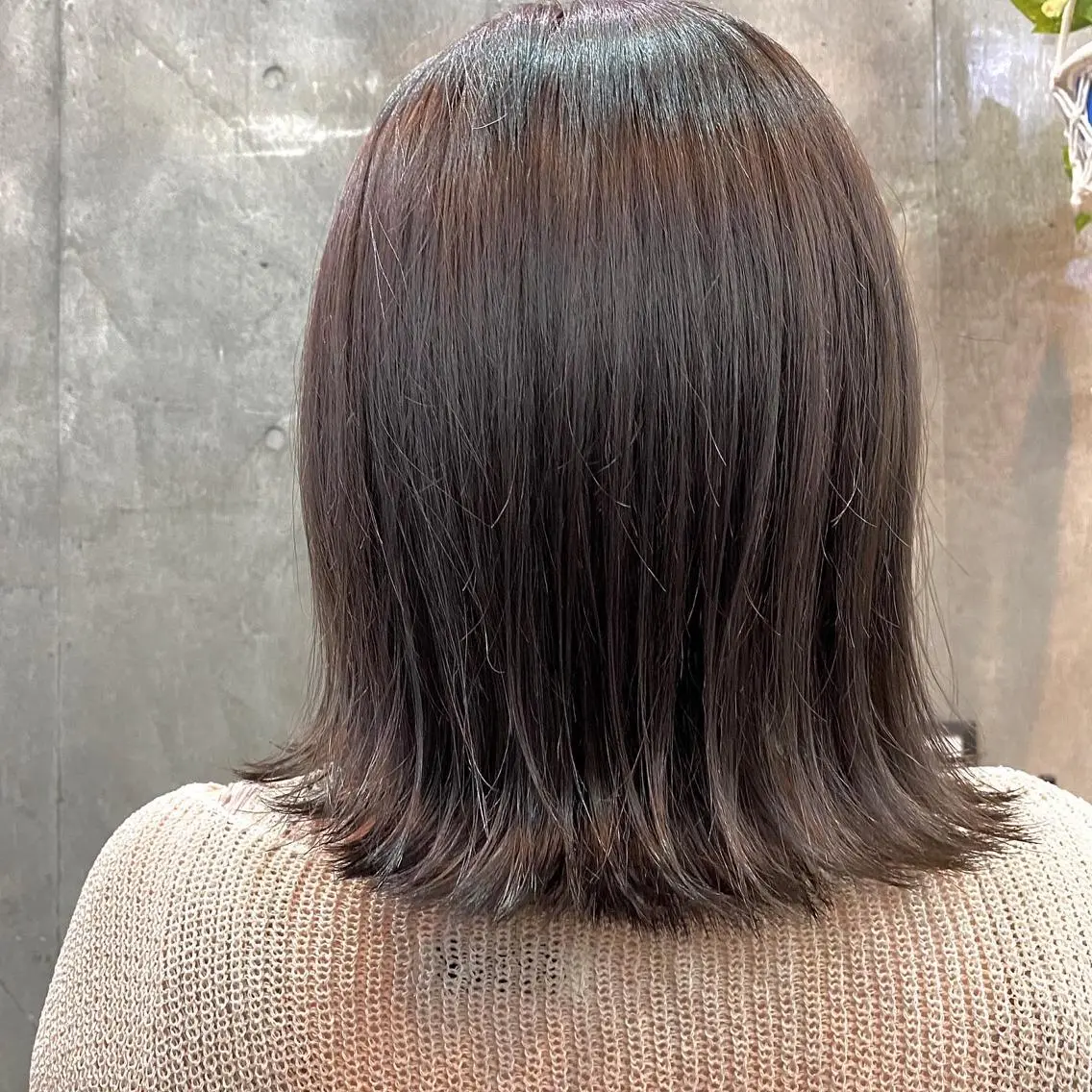ミディアム カラー ヘアアレンジ カット ヘアカラー トリートメント ヘッドスパ 【ダメージレス施術】 【透明感】北村 拓也のヘアスタイル