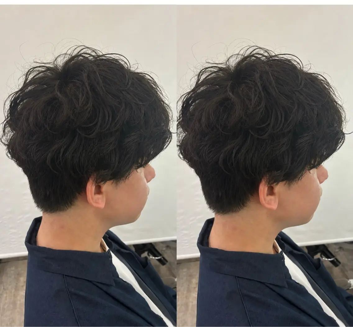 パーマ メンズ メンズパーマ Men’s特化 垢抜けヘア🔥野原のヘアスタイル