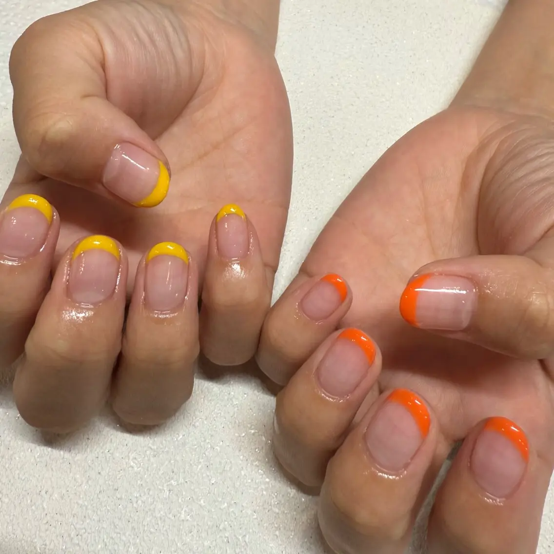 ネイル フレンチネイル Rimie wakitaのネイルデザイン