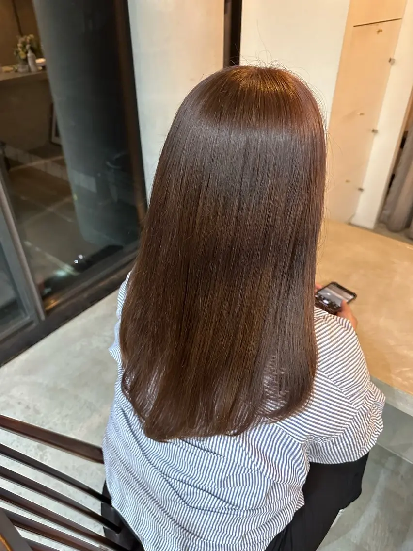 ロング RINO‎🤍🎀 𝑏𝑒𝑙𝑡𝑎のヘアスタイル