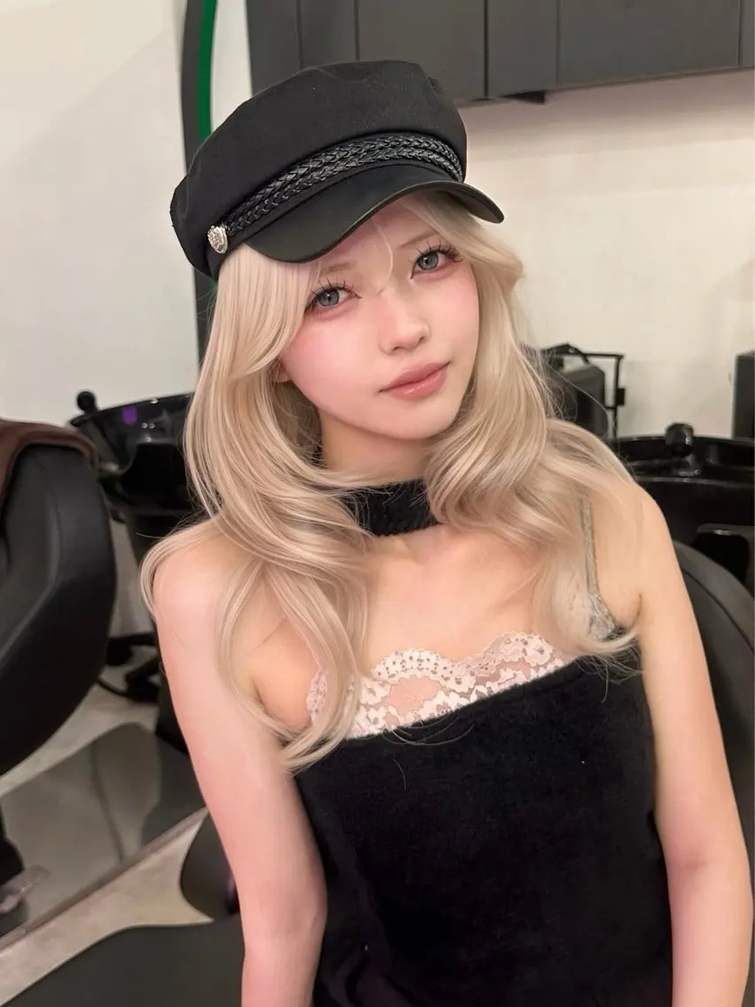 ロング カラー ヘアセット 上品モテヘア🩶 karen🩶のヘアスタイル