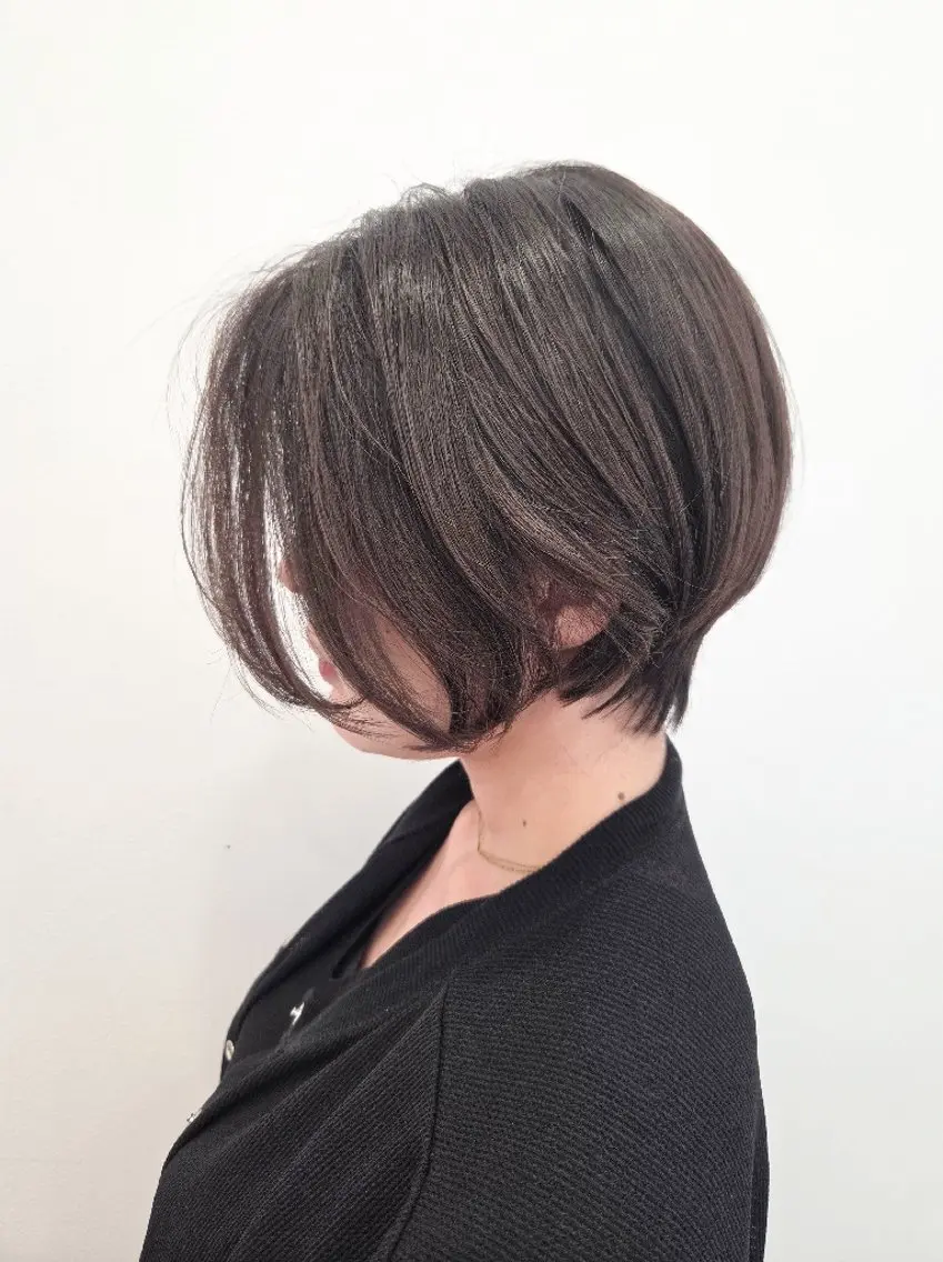 ショート カット トリートメント ヘッドスパ 齋藤 愛美のヘアスタイル