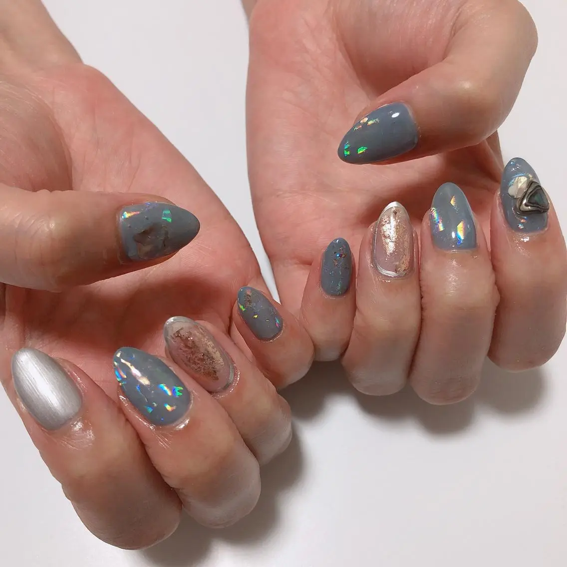 ネイル ニュアンスネイル hyakutake itsumiのネイルデザイン