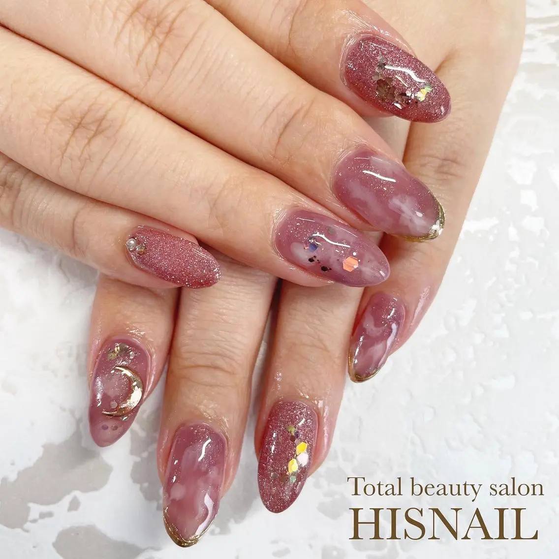 ネイル ハンドネイル HISNAIL hisakoのネイルデザイン