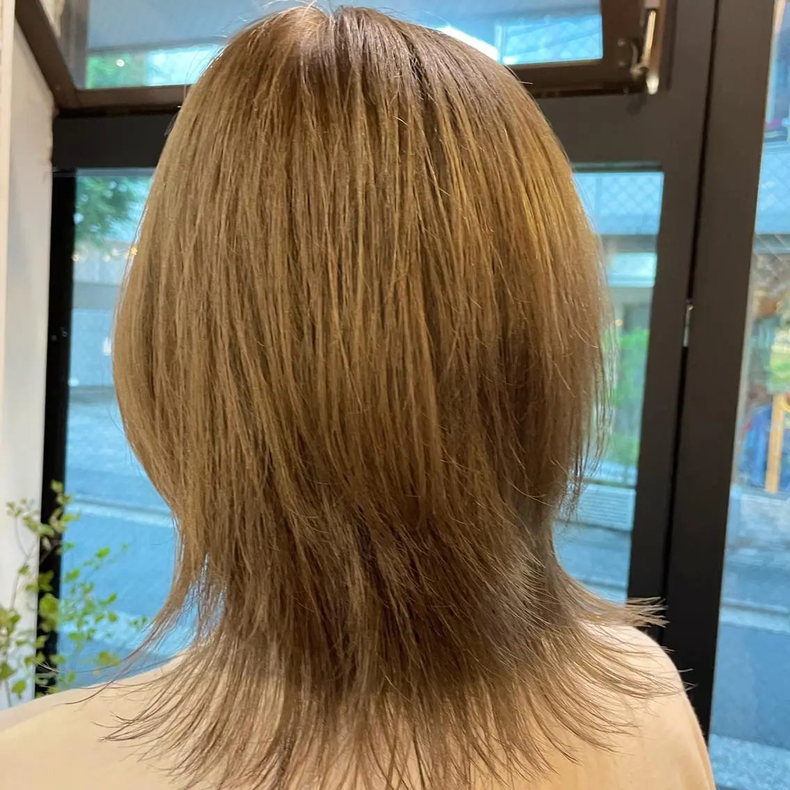 ミディアム カラー ヘアアレンジ 🎀レイヤー 透明感 カラーyuuri🎀のヘアスタイル