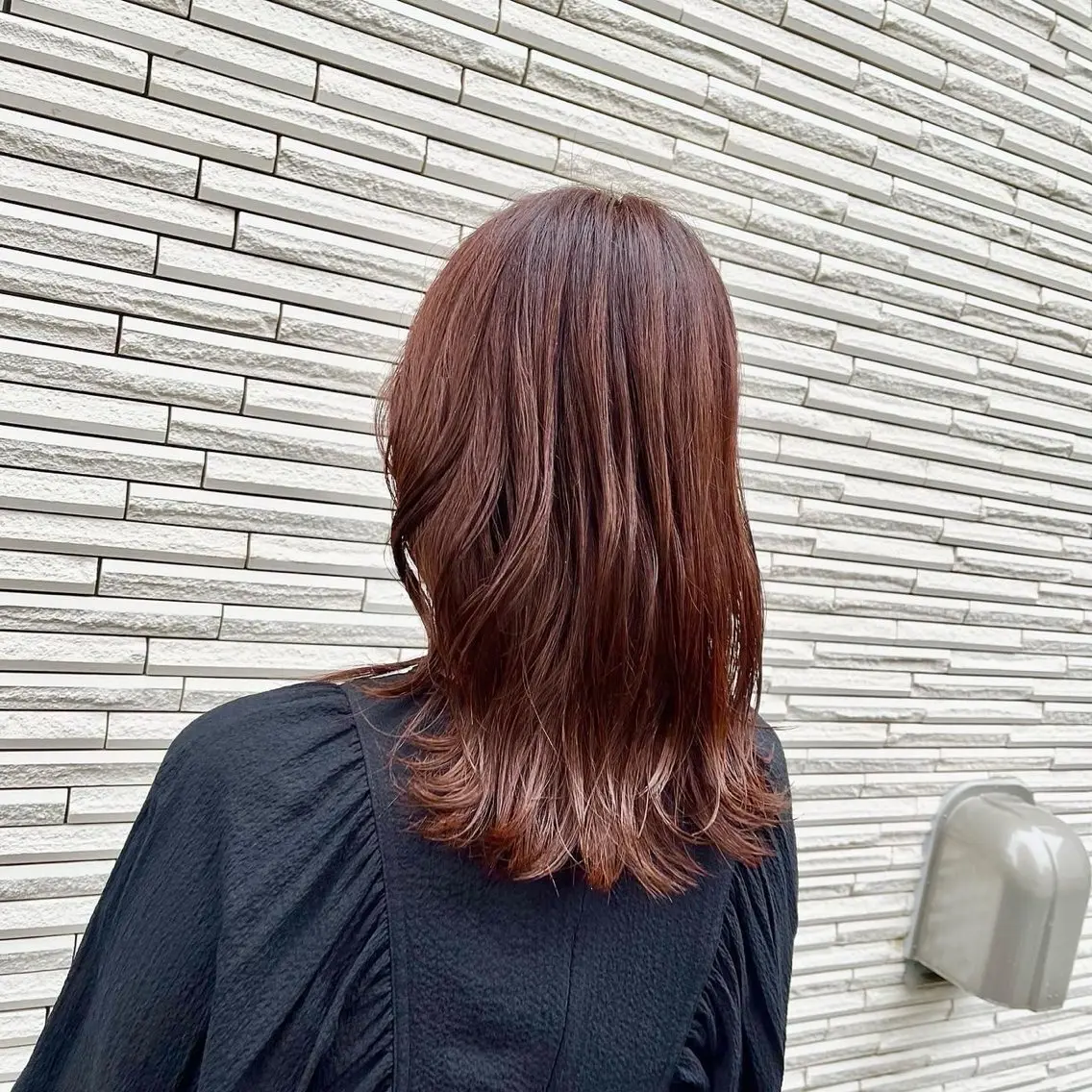 セミロング カラー カット ヘアカラー 💎ハイトーン/ レイヤー💎千田りえのヘアスタイル