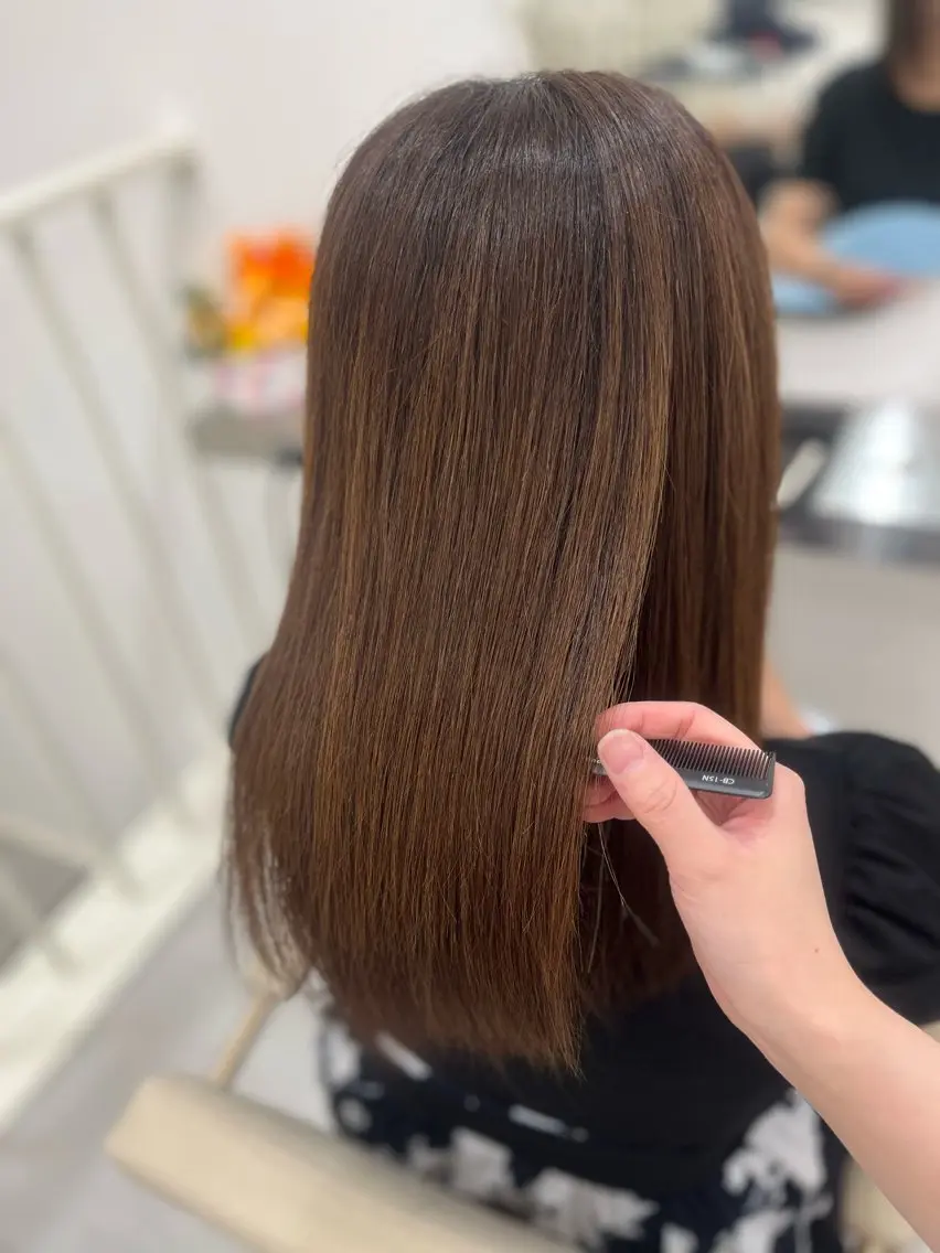 ロング N°Elune みゆきのヘアスタイル