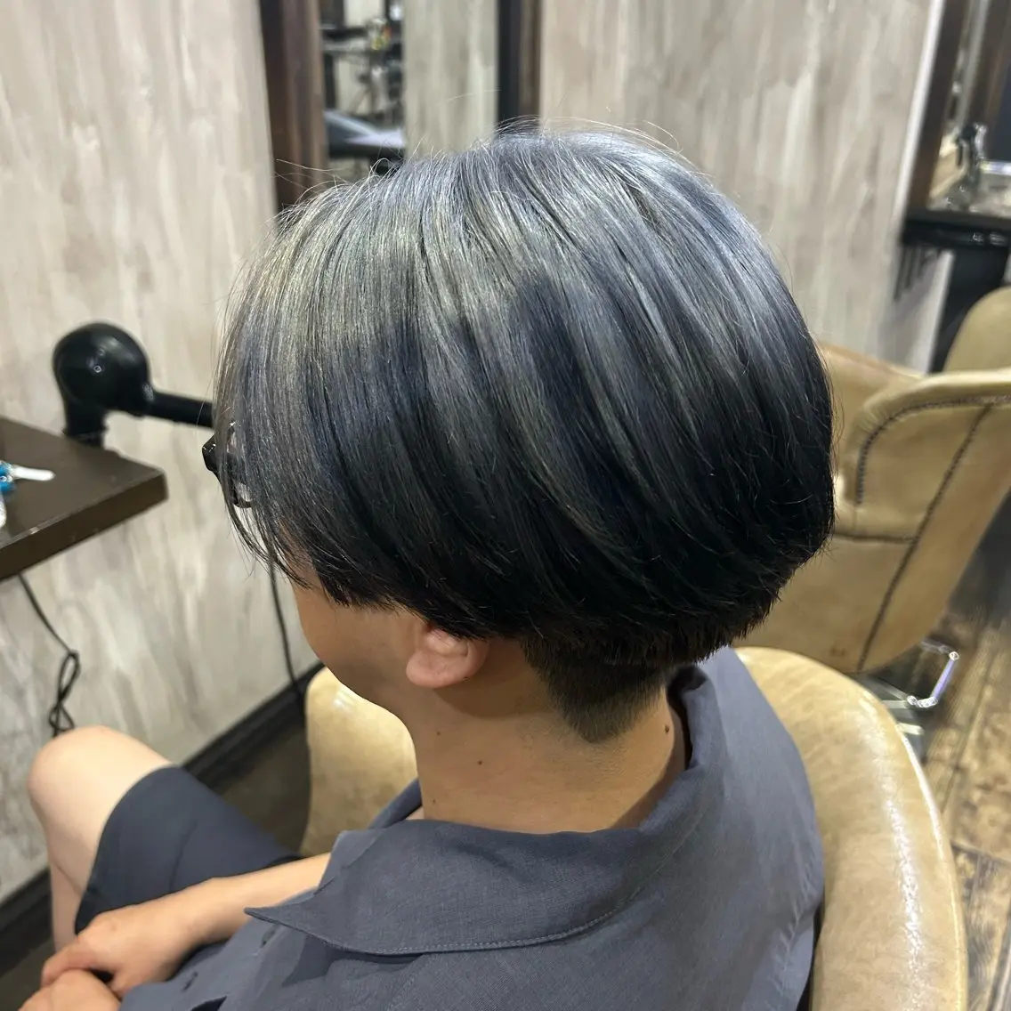 ショート カラー メンズ カット ヘアカラー トリートメント 👾坂田 天音👾のヘアスタイル