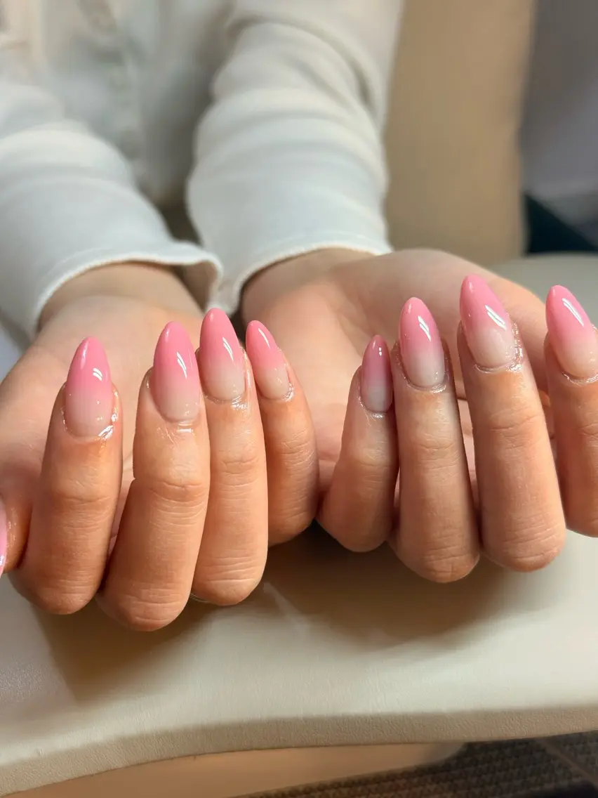 ネイル クリアネイル ハンドネイル bliss nail room山岸のネイルデザイン