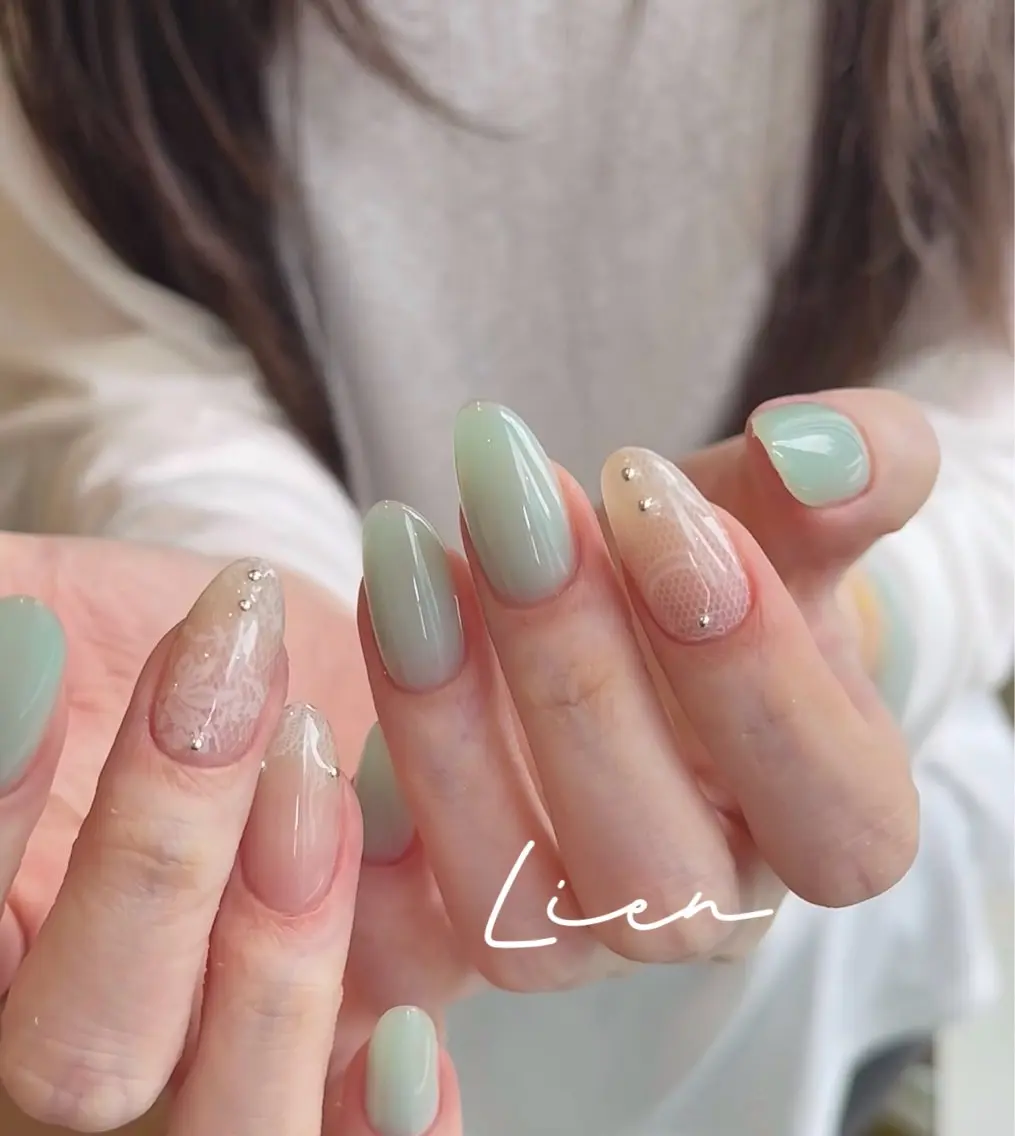 ネイル 🌷Lien nail横浜店のネイルデザイン