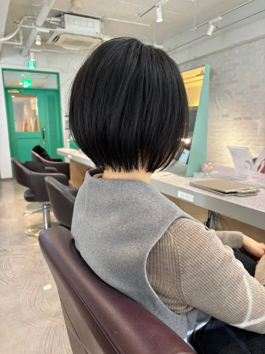 ショート ショートボブ ボブ ショートヘア 盛れるレイヤー/ 髪質改善/遠藤龍雅のヘアスタイル