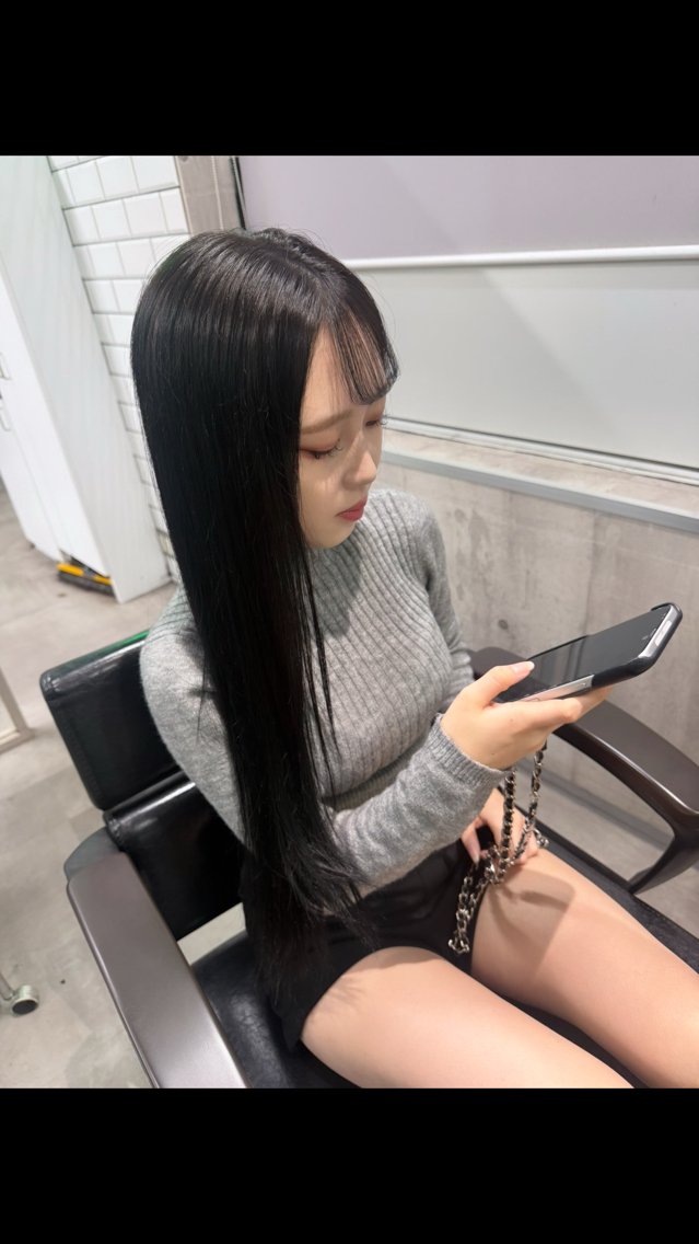 ロング カラー ヘアカラー 黒澤 佑奈のヘアスタイル