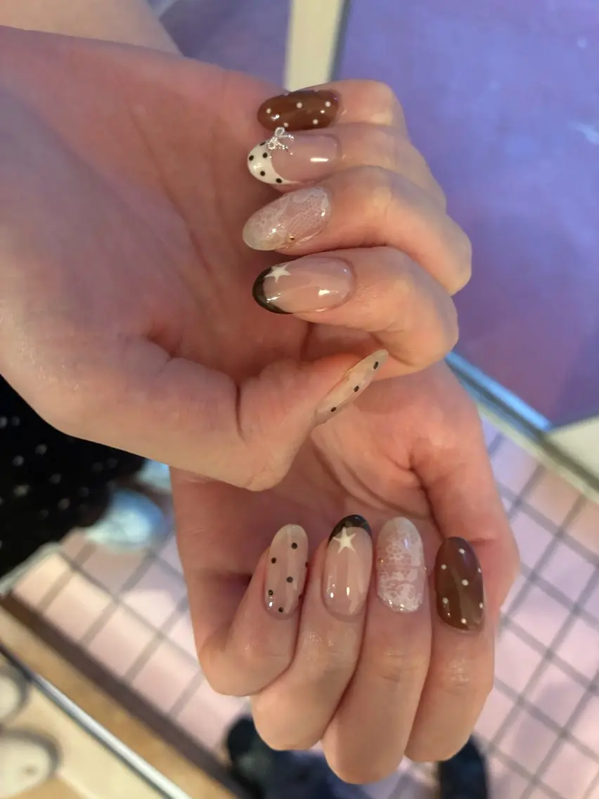 ネイル ハンドネイル ECRLN Atsumiのネイルデザイン