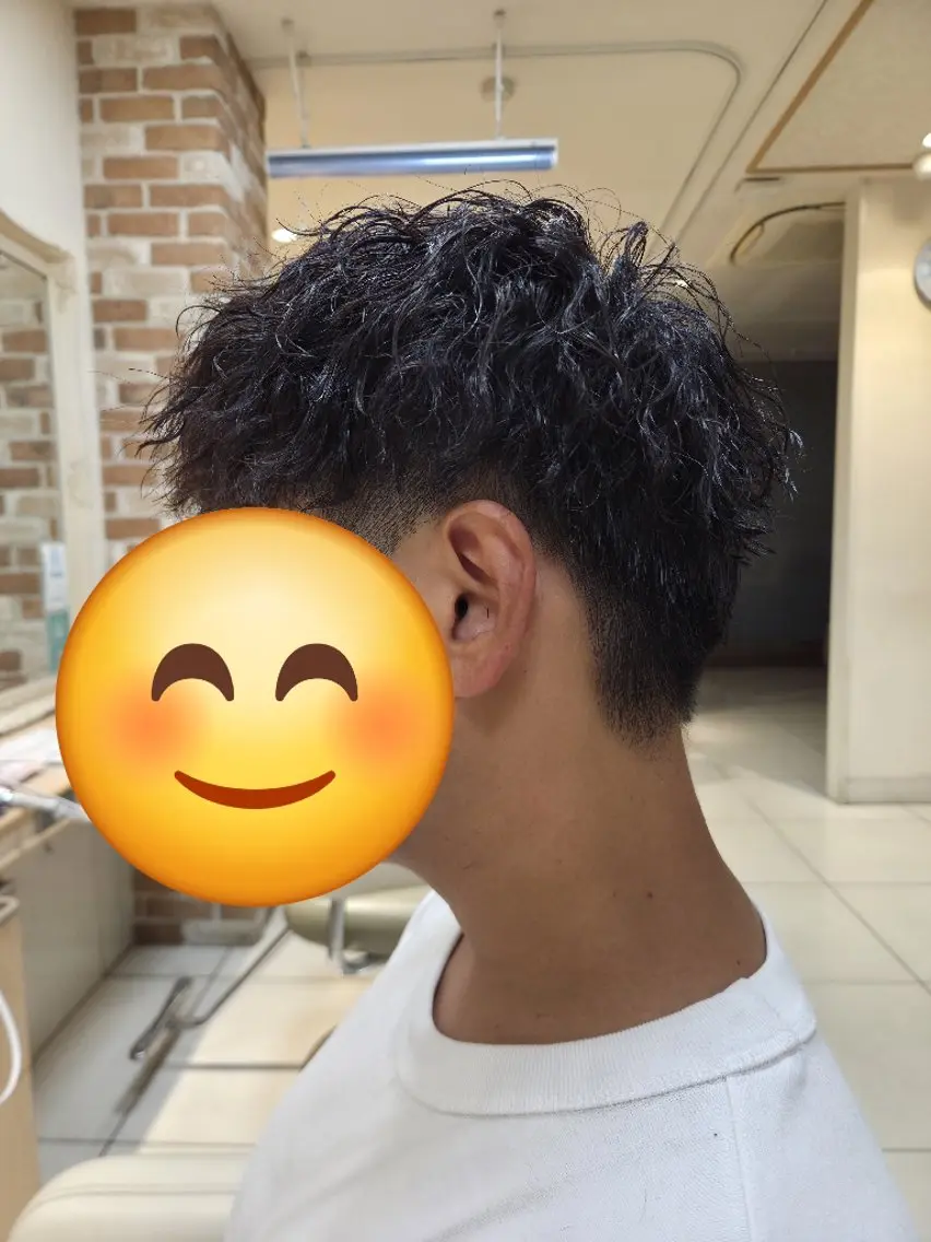 ショート メンズ パーマ カット パーマ メンズパーマ/矯正 /カット/樋口捷🔥のヘアスタイル