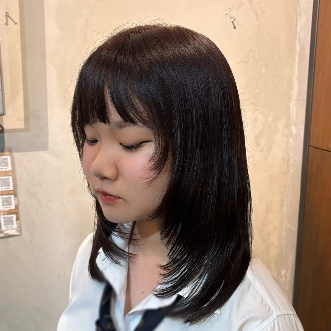 ミディアム カット/パーマ ୨୧ RISAKOのヘアスタイル