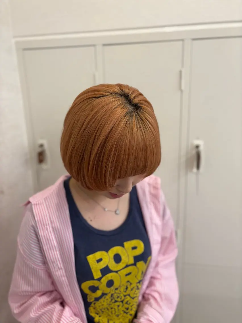 レデースボブカットカット️🩵🦋の写真