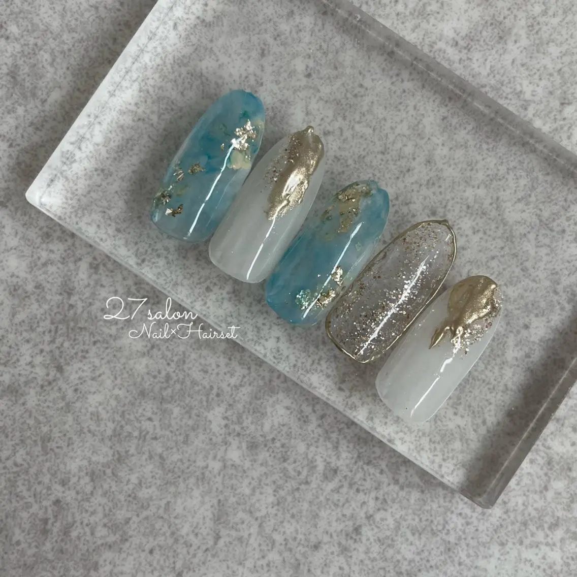 ネイル 夏ネイル 27salon yuinaのネイルデザイン