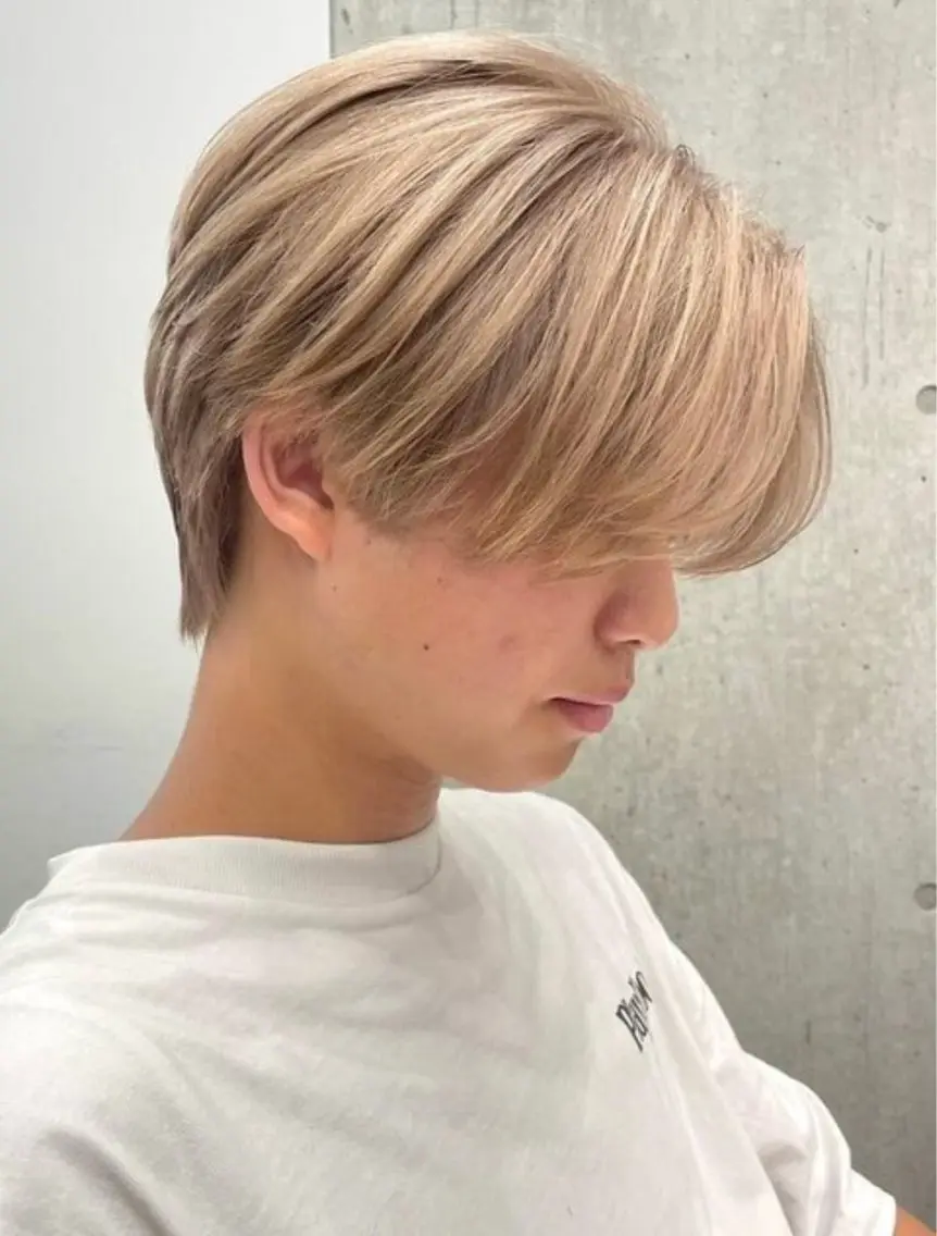 カラー ベージュカラー ブリーチ 透明感カラー ダブルカラー ハイトーンカラー ヘアカラー あつき/パーマ/縮毛 /ブリーチ特化🌟のヘアスタイル
