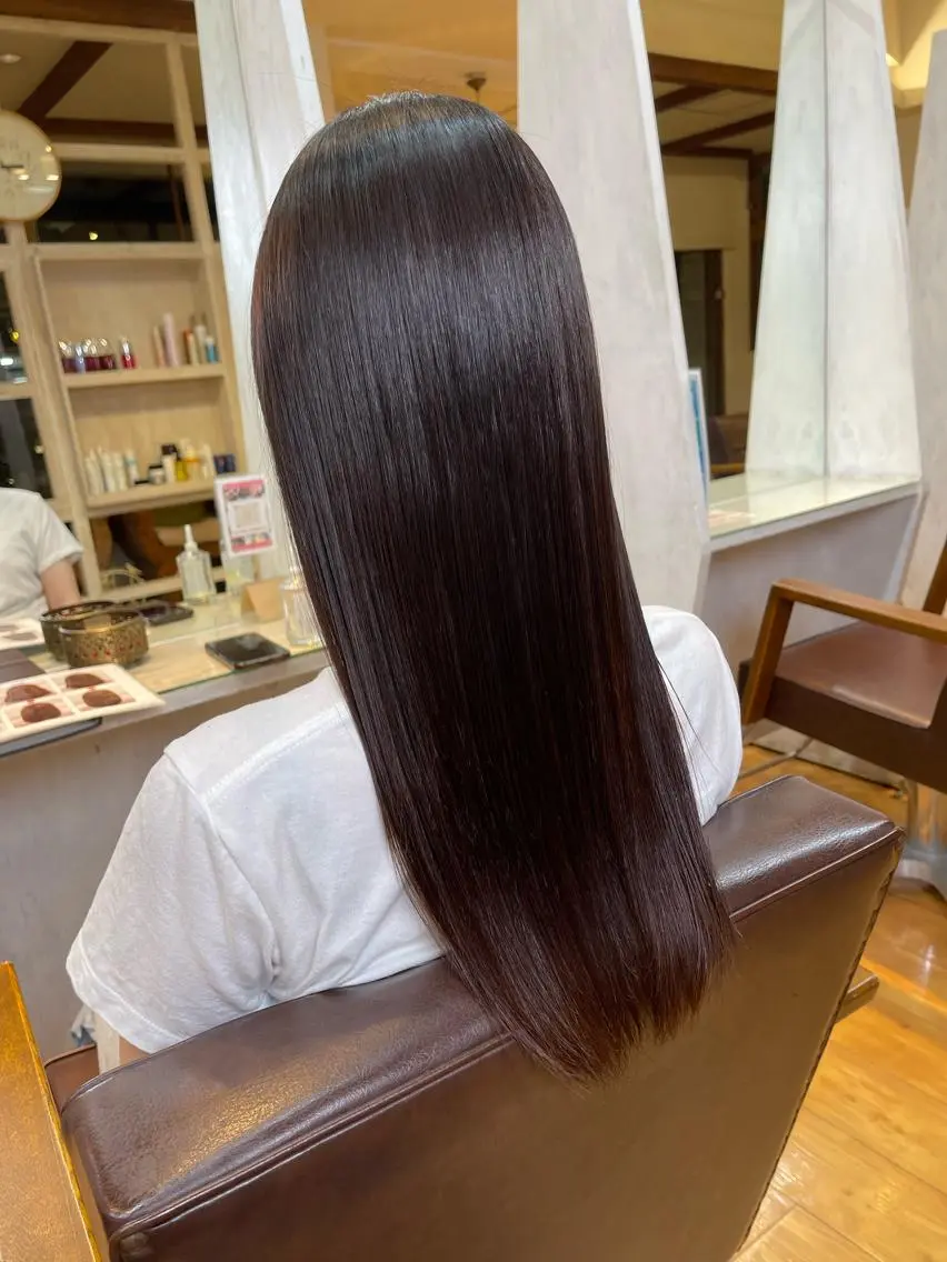 【髪にドラマを。】最上級☆髪質改善縮毛矯正+似合わせカットの写真