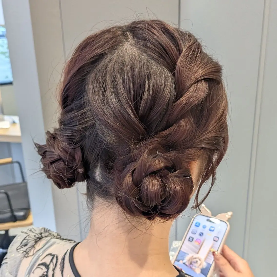 ヘアアレンジ ヘアセット 古屋 美春のヘアスタイル