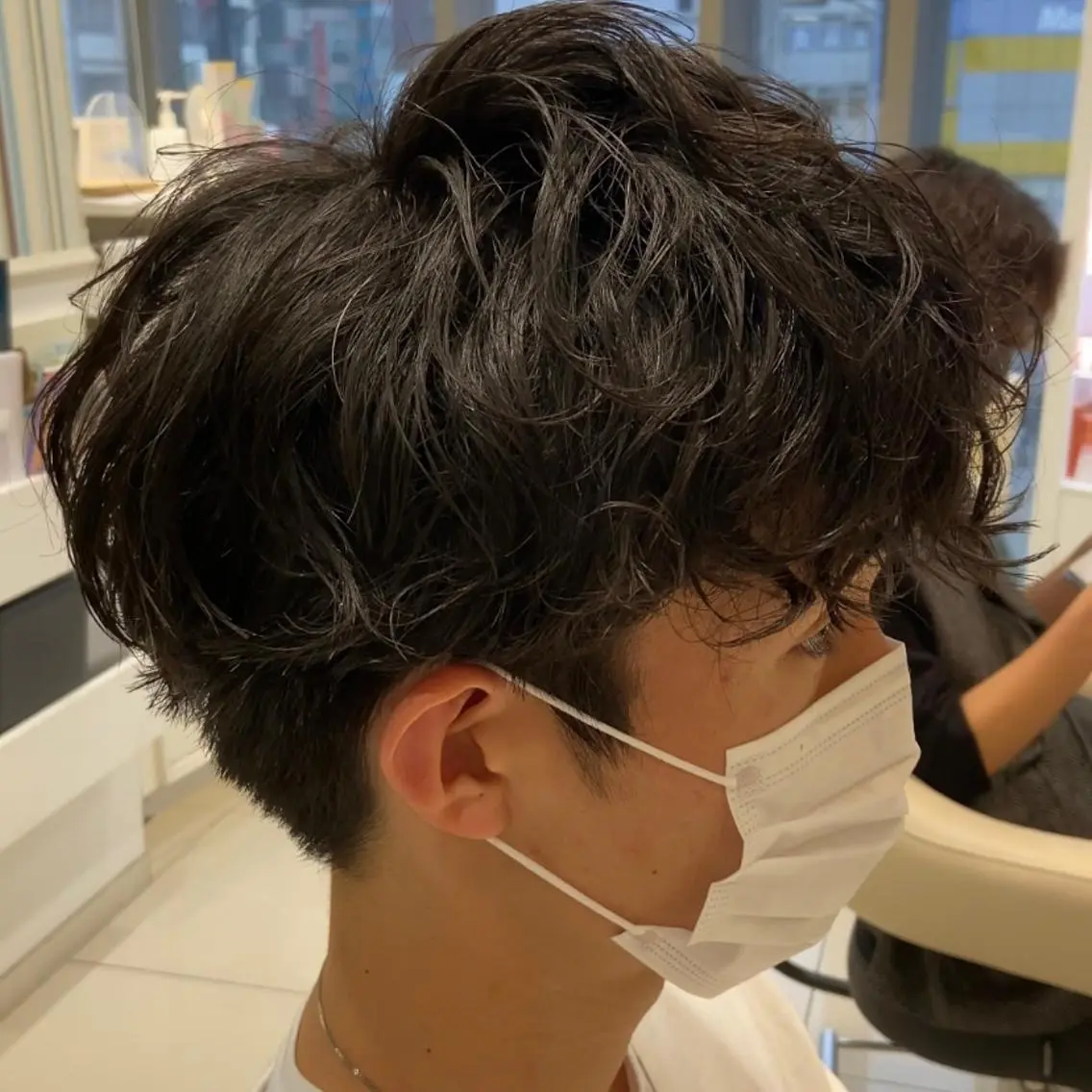 パーマ メンズ メンズパーマ メンズ縮毛矯正 ♠️店長下平隼人のヘアスタイル
