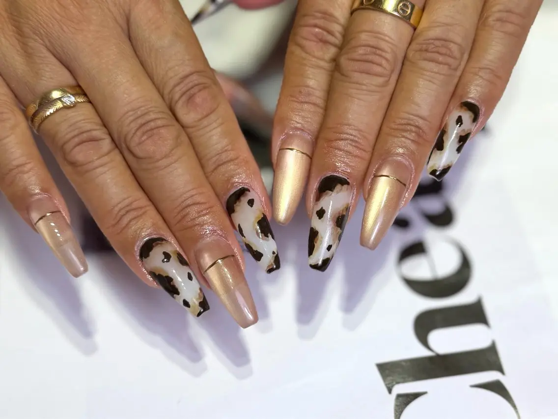 ネイル スカルプネイル Mnailsalon フィルイン対応サロンのネイルデザイン