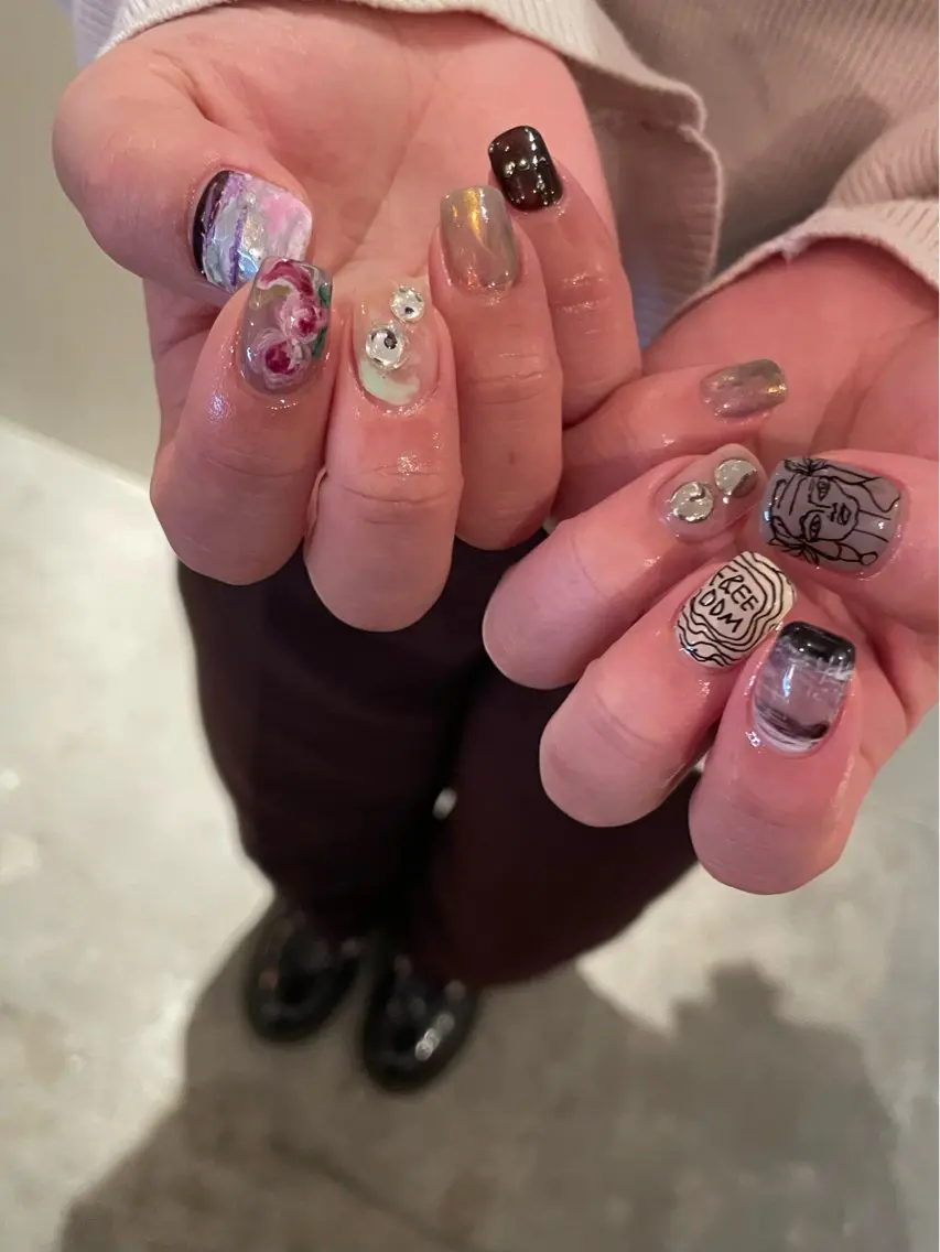 ネイル ハンドネイル HARUKA NAKAMURAのネイルデザイン