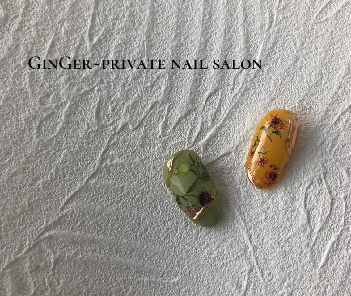 ネイル ginger nail&spaのネイルデザイン