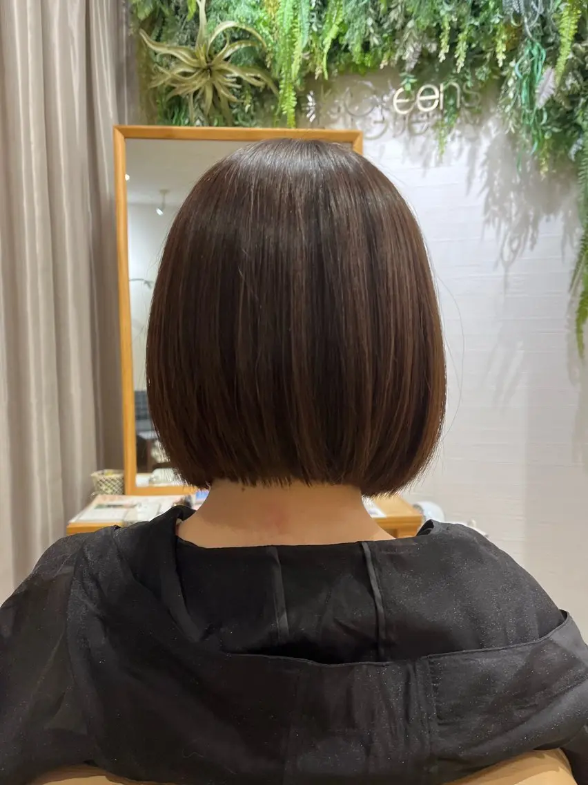 ショート ボブ Greens Yokoのヘアスタイル